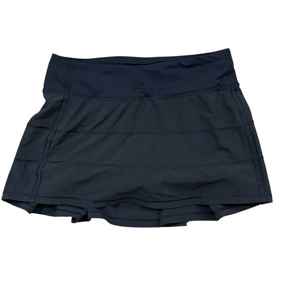 Lululemon Pace Rival Mid-Rise Skirt Black size 4 - Picture 4 of 7